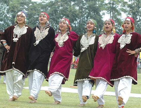 Girls Dancing At Bakshi Stadium Srinagar Kashmir Life