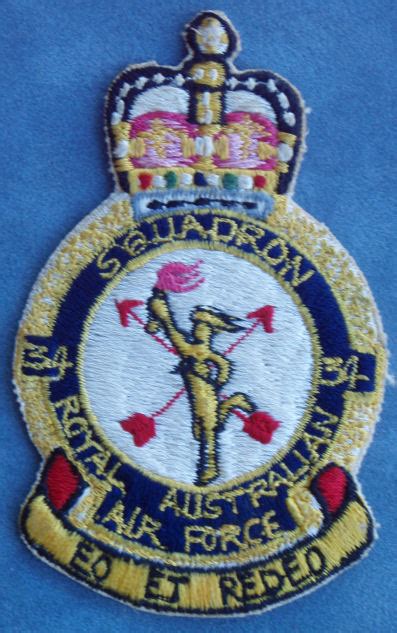 Squadron Patch No 34 Squadron Raaf Variation Welcome To