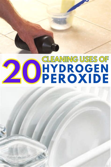20 Hydrogen Peroxide Uses For Cleaning