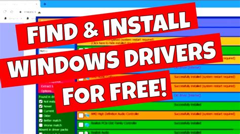 Find Install Windows PC Drivers AUTOMATICALLY For Free YouTube