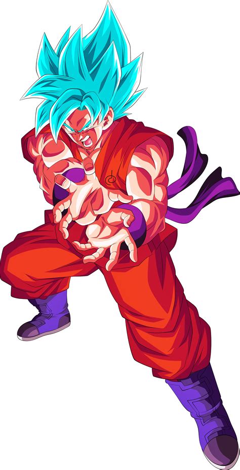 Inflicts enemy with attribute downgrade +15% to damage received for 20 timer counts on. Goku SSJ Blue Kaioken (Universo 7) (com imagens ...
