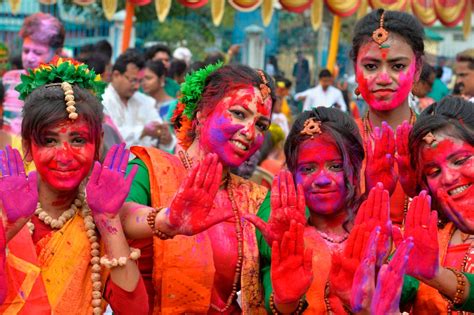 It is the festival for the love of brothers and sisters. 46 of the most incredible pictures from this year's Holi ...