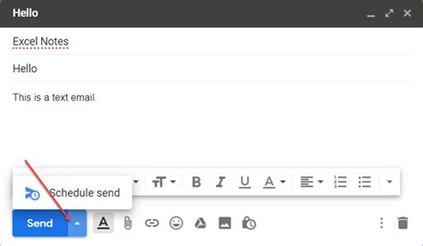 How To Schedule Gmail To Send In A Different Time Excelnotes