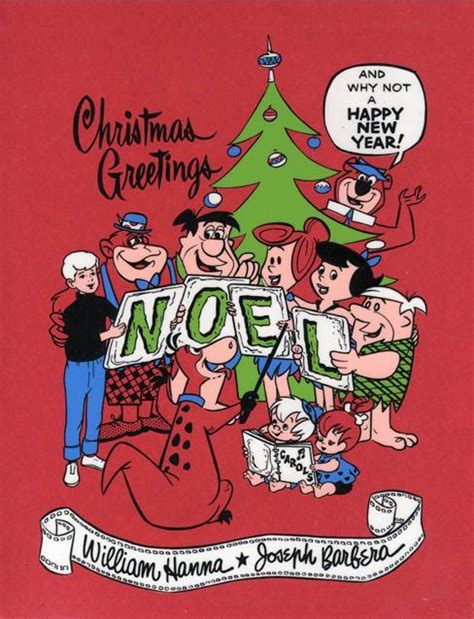 Merry Christmas From Flintstone Christmas Christmas Cartoons Flintstones
