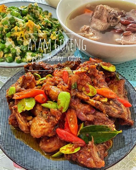 Resep masakan daerah gulai kambing surabaya lengkap dengan cara membuat sajian gule khas jawa timur. ayam bumbu rujak instagram di 2020 | Resep ayam, Resep ...