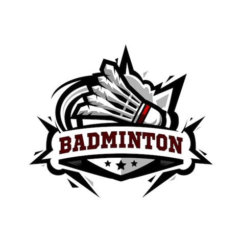 Premium Vector Badminton Swoosh Logo