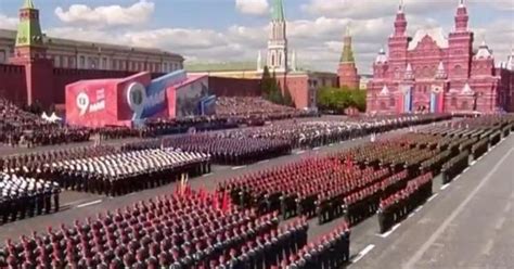 Russia Holds Scaled Down Victory Day Celebration Hours After Air