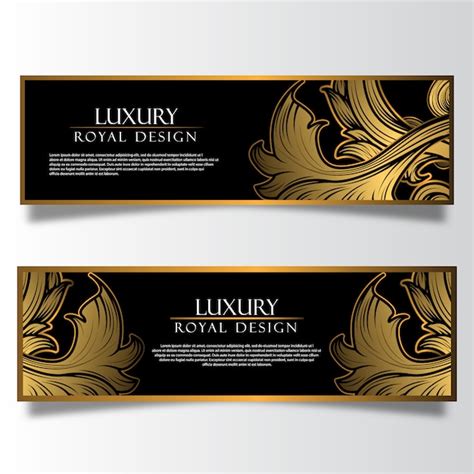 Luxury Banner Design Vector Free Download