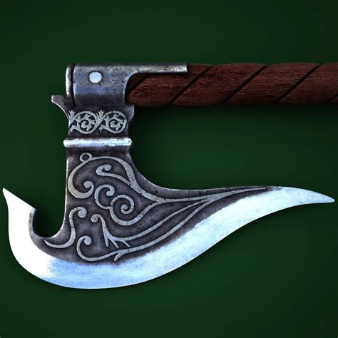 Maya Medieval Axe V5 Axe Knives And Swords Cool Swords
