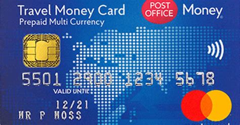 Post Office Travel Money Card Can Be Used To Access Cash During