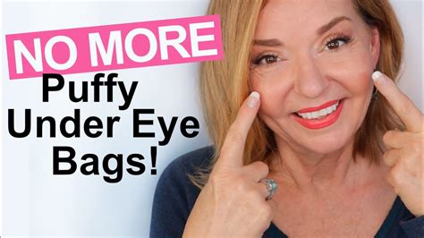 Get Rid Of Puffy Under Eye Bags Over 50 Youtube