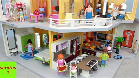 Playmobil zum ausmalen 3 playmobil ausmalbilder. Playmobil Modernes Wohnhaus 9266 komplett eingerichtet ...