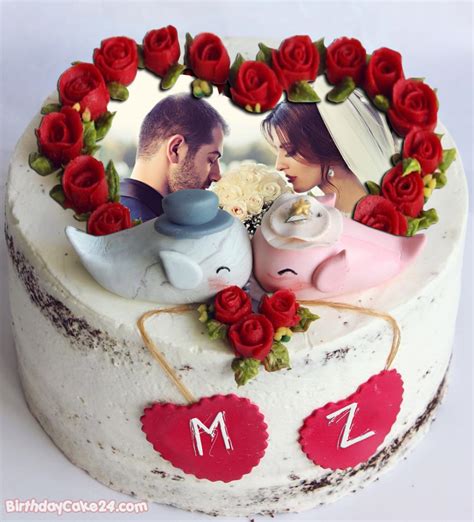 Along with the death anniversary invitation designs in our marketplace, you also have the option to choose the paper style and other elements to. Wedding Anniversary Cake With Photos And Names Edit ...