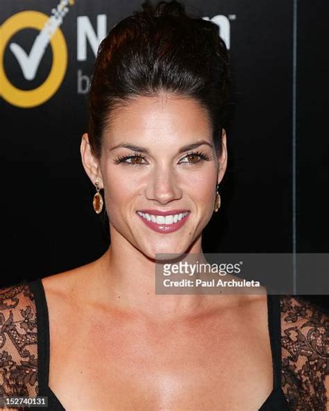 Actress Missy Peregrym Attends The Cybergeddon Premiere At The News Photo Getty Images