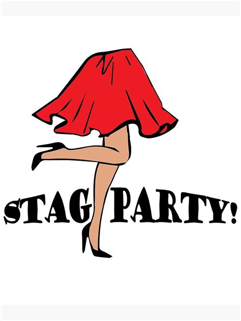 Bachelor Party Stag Party Poster For Sale By Tarek25 Redbubble