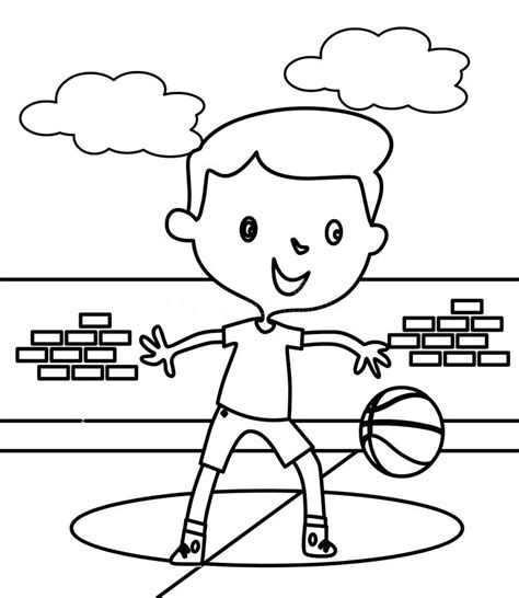 March Madness Coloring Pages Coloring Pages