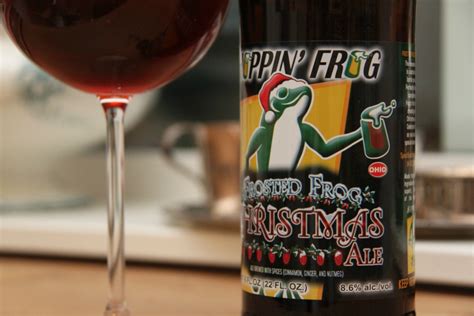 Öl För En Lekman Hoppin Frog Frosted Frog Christmas Ale