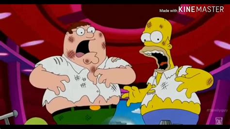 Homer And Peter Screams For 37 Seconds Youtube
