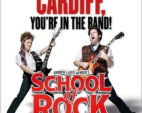 Review School Of Rock The Musical Wales Millennium Centre By Gary