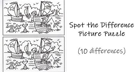 Can You Spot The 10 Differences Between These Two Picture