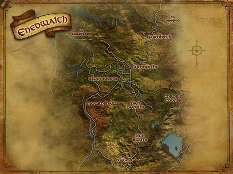Fileenedwaith Map Lotro