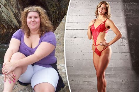 Obese Woman Is Unrecognisable After Shedding St To Become Ripped Bikini Bodybuilder Daily Star