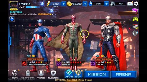 Marvel Future Fight 5 Star Vision Youtube