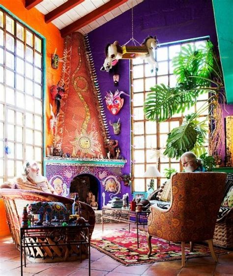 30 Colorful Bohemian Living Room Ideas For Inspiration Decorathing