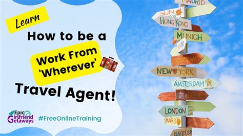 Become A Work From Home Travel Agent Youtube