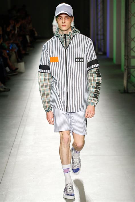 Msgm Spring 2018 Menswear Fashion Show Collection Spring Outfits Men