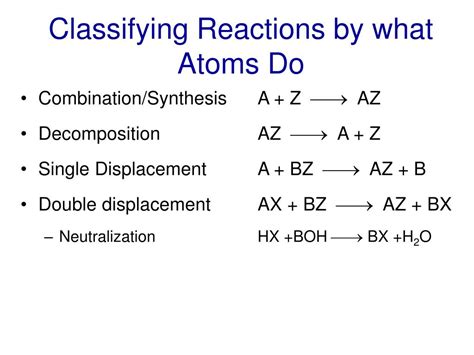 Ppt Chapter 7 Chemical Reactions Powerpoint Presentation Free