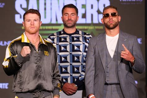 Canelo Alvarez Billy Joe Saunders Weigh In Results From Atandt Stadium