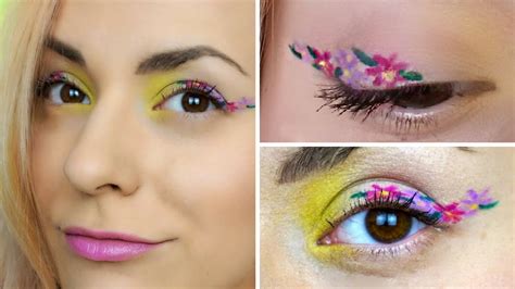 Floral Eyeliner Is The Newest Makeup Trend Youll Be Obsessed With
