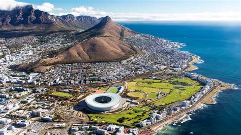 Cape Town Aerial View Greenpoint Stadium 1600x900