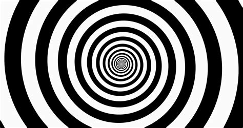 Hypnotic Black White Zooming Spiral Stock Footage Sbv 321365722