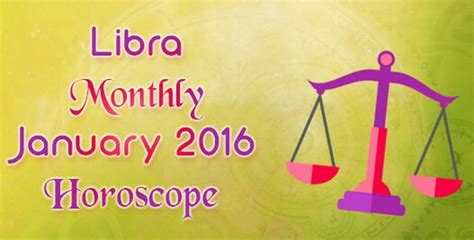 Libra Monthly April 2016 Horoscope