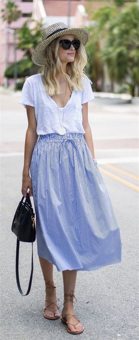 Casual Weekend Outfit Summer Skirt Outfits Summer Casual Chic Summer