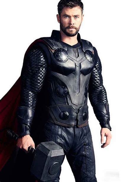 Learn all about the cast, characters, plot, release date, & more! Chris Hemsworth Avengers Infinity War Thor Leather Vest
