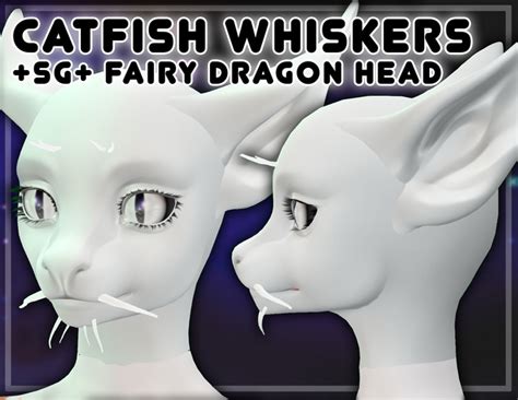 Second Life Marketplace Luckymuttz Catfish Whiskers