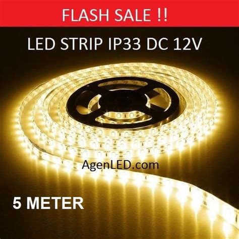 Jual Lampu Led Strip 3528 Smd 2835 Ip33 Ip 33 Warmwhite Indoor Warm