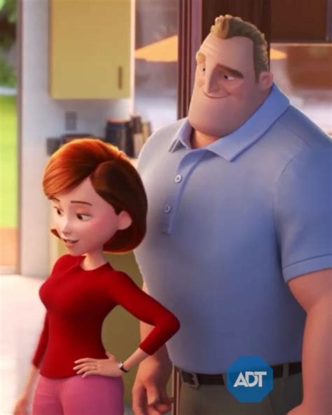 The Incredibles Mr Incredible And Elastigirl