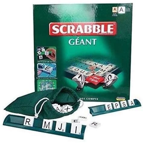 Megableu 855029 Jeu De Societe Grands Classiques Scrabble Geant