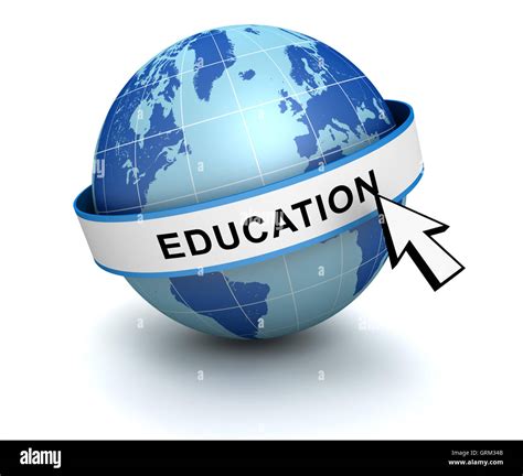 Education Globe Concept Illustration Stock Photo Alamy