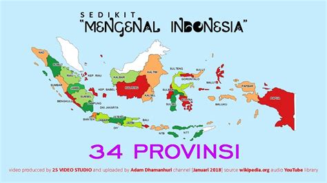 Peta Indonesia Provinsi Sedikit Mengenal Indonesia Provinsi Riset