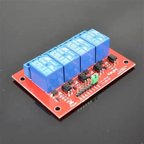 4 Arduino Relay Module 5v 12v Relay Control Module With Demo Code