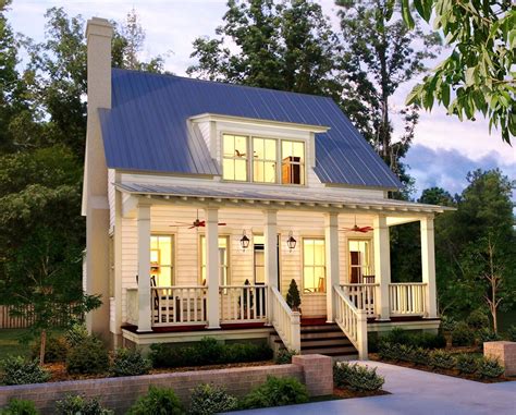 Low Country House Plans With Porches Small Cottage House Plans