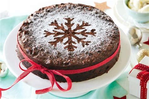 Spiced Chocolate Christmas Cake