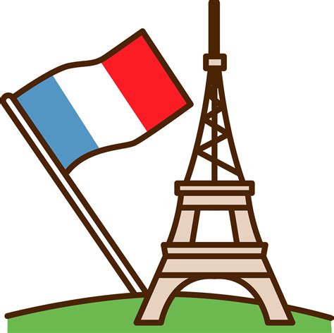 French Flag Clip Art Library
