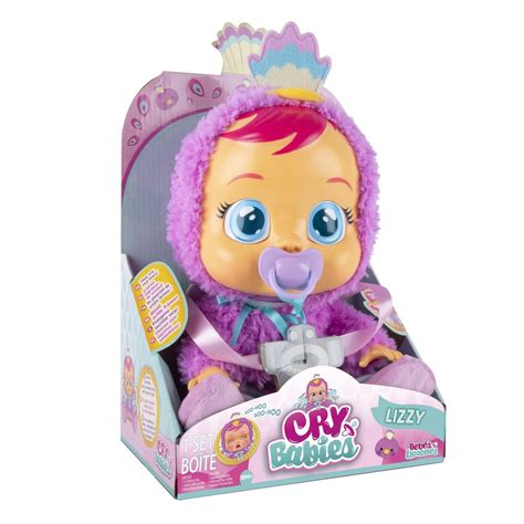 Кукла Imc Toys Cry Babies Плачущий младенец Lizzy 31 см кнопка на