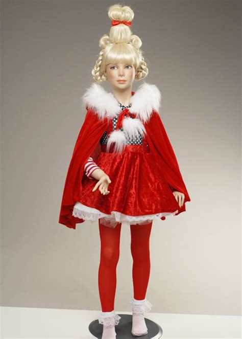 Kids The Grinch Style Cindy Lou Who Costume
